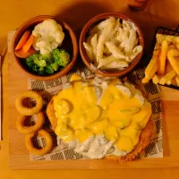 Kremalı Mantarlı Schnitzel