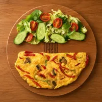 Sebzeli Omlet