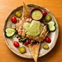 Avokadolu Tavuklu Salata